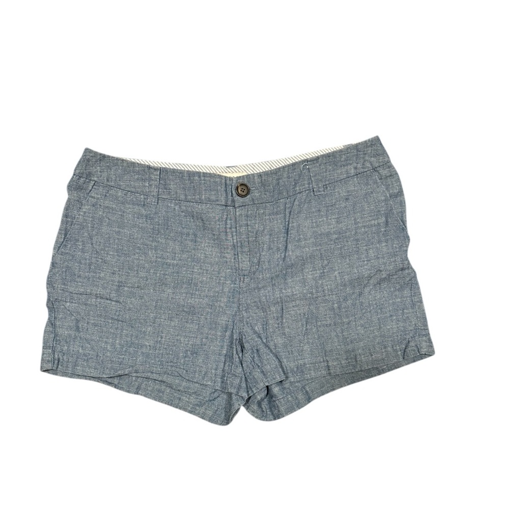 Merona Blue Bermuda Shorts Lightweight Cotton